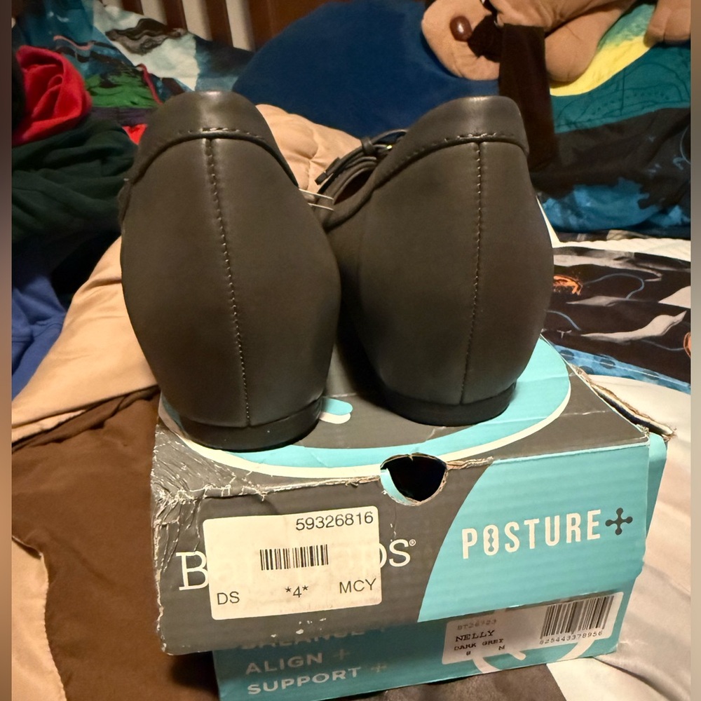 Bare Traps Wedge Shoes Gray size 8 NEW - Picture 5 of 5